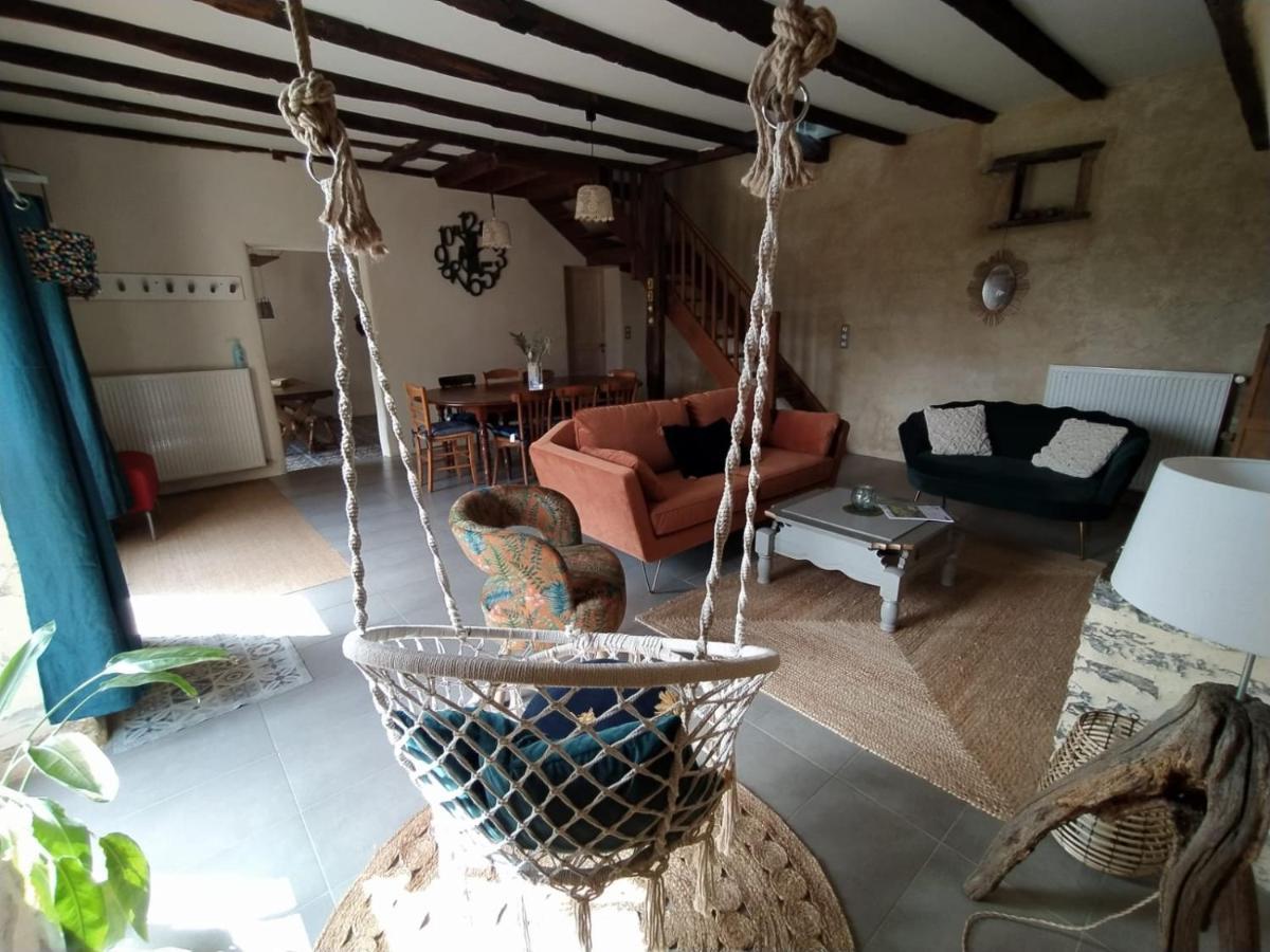 Ecolodge La Belle Verte Saint-Mʼhervé Εξωτερικό φωτογραφία