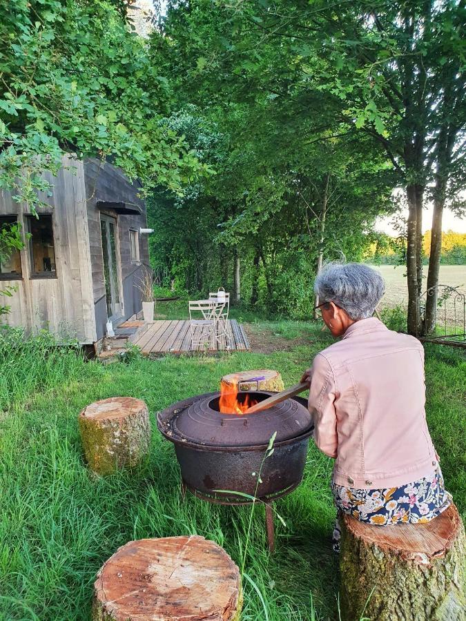 Ecolodge La Belle Verte Saint-Mʼhervé Εξωτερικό φωτογραφία