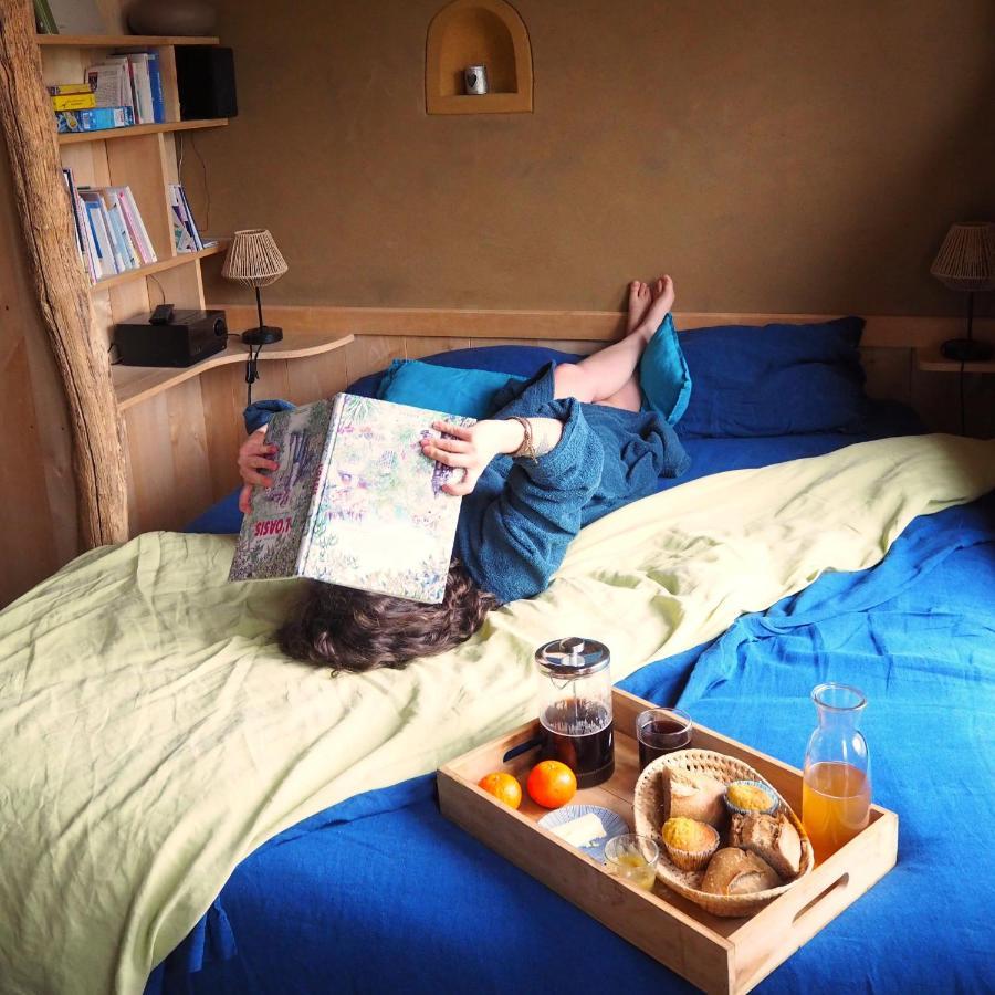 Ecolodge La Belle Verte Saint-Mʼhervé Εξωτερικό φωτογραφία