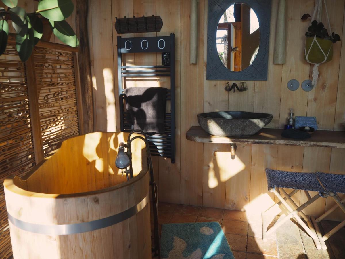 Ecolodge La Belle Verte Saint-Mʼhervé Εξωτερικό φωτογραφία