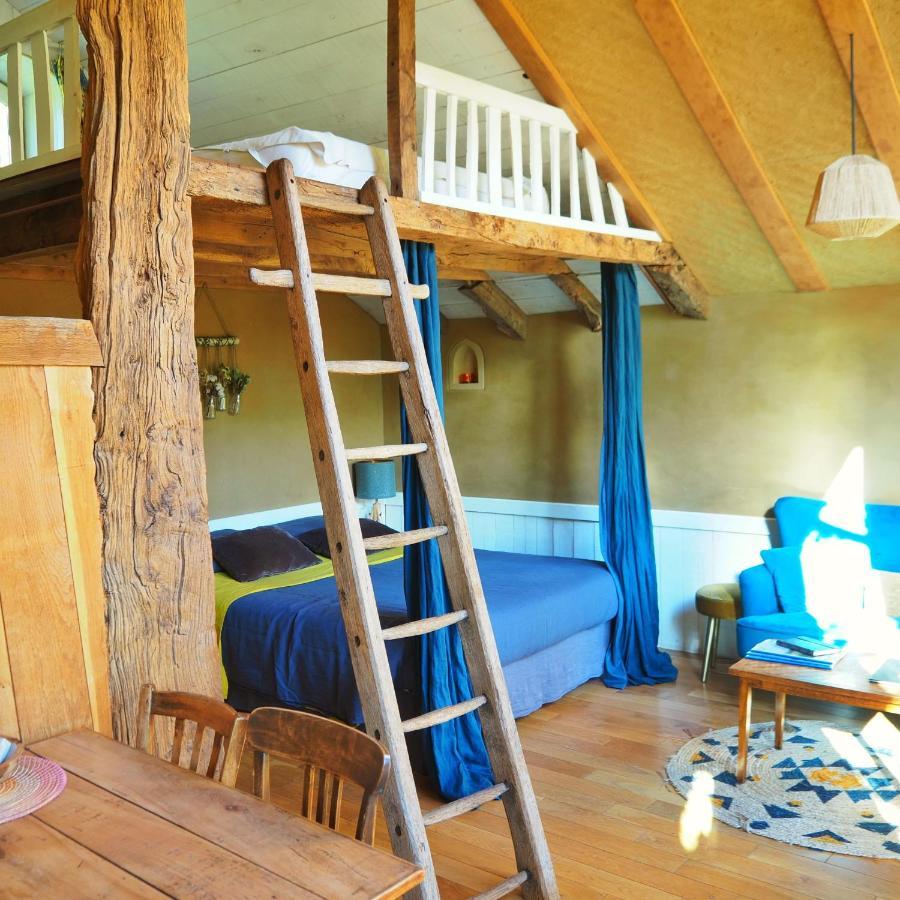 Ecolodge La Belle Verte Saint-Mʼhervé Εξωτερικό φωτογραφία