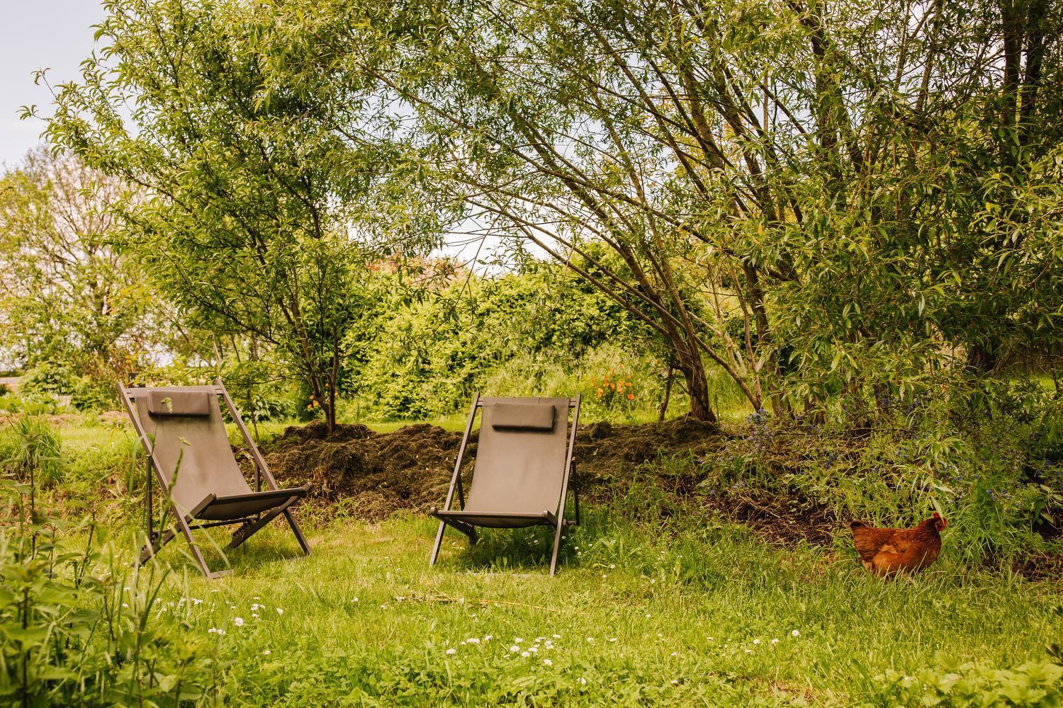 Ecolodge La Belle Verte Saint-Mʼhervé Εξωτερικό φωτογραφία