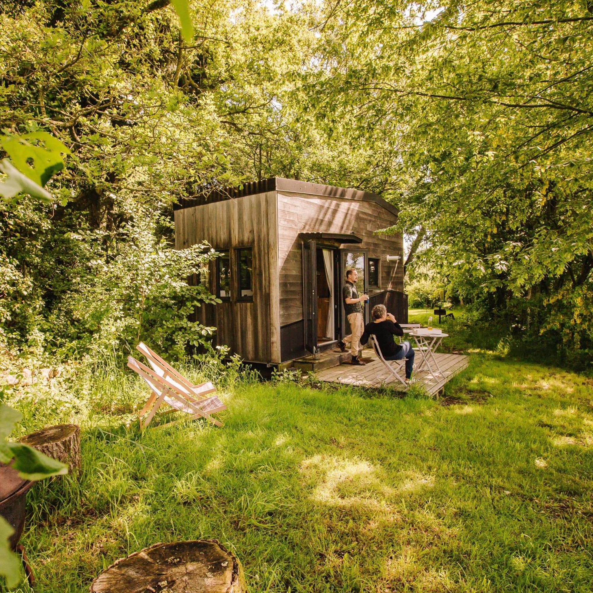 Ecolodge La Belle Verte Saint-Mʼhervé Εξωτερικό φωτογραφία