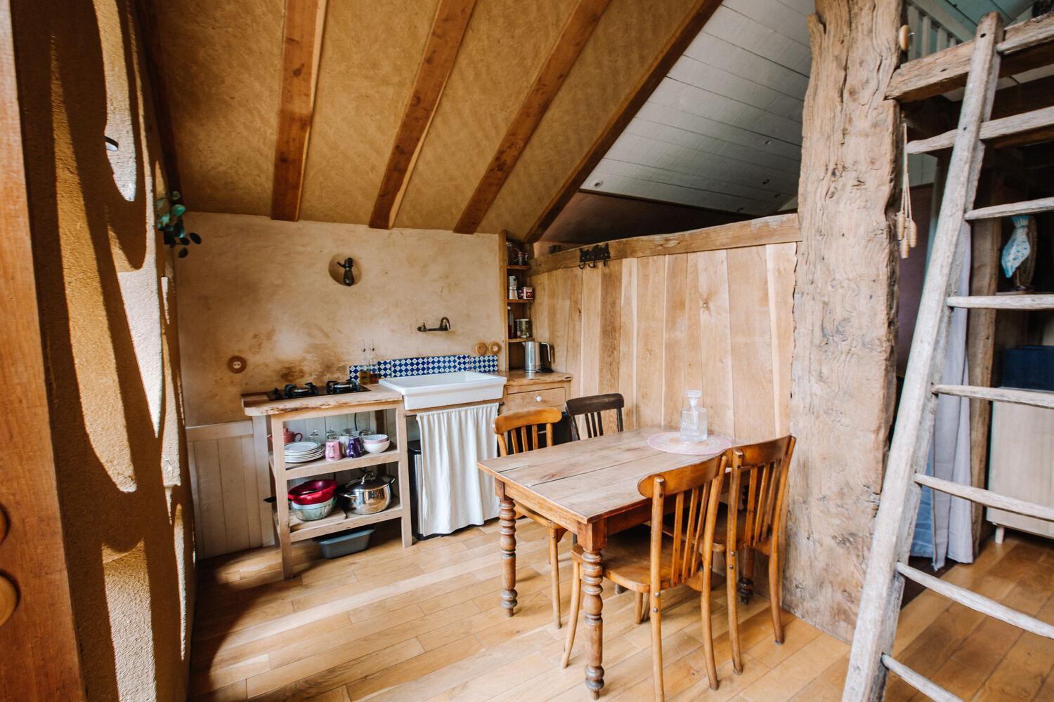 Ecolodge La Belle Verte Saint-Mʼhervé Εξωτερικό φωτογραφία