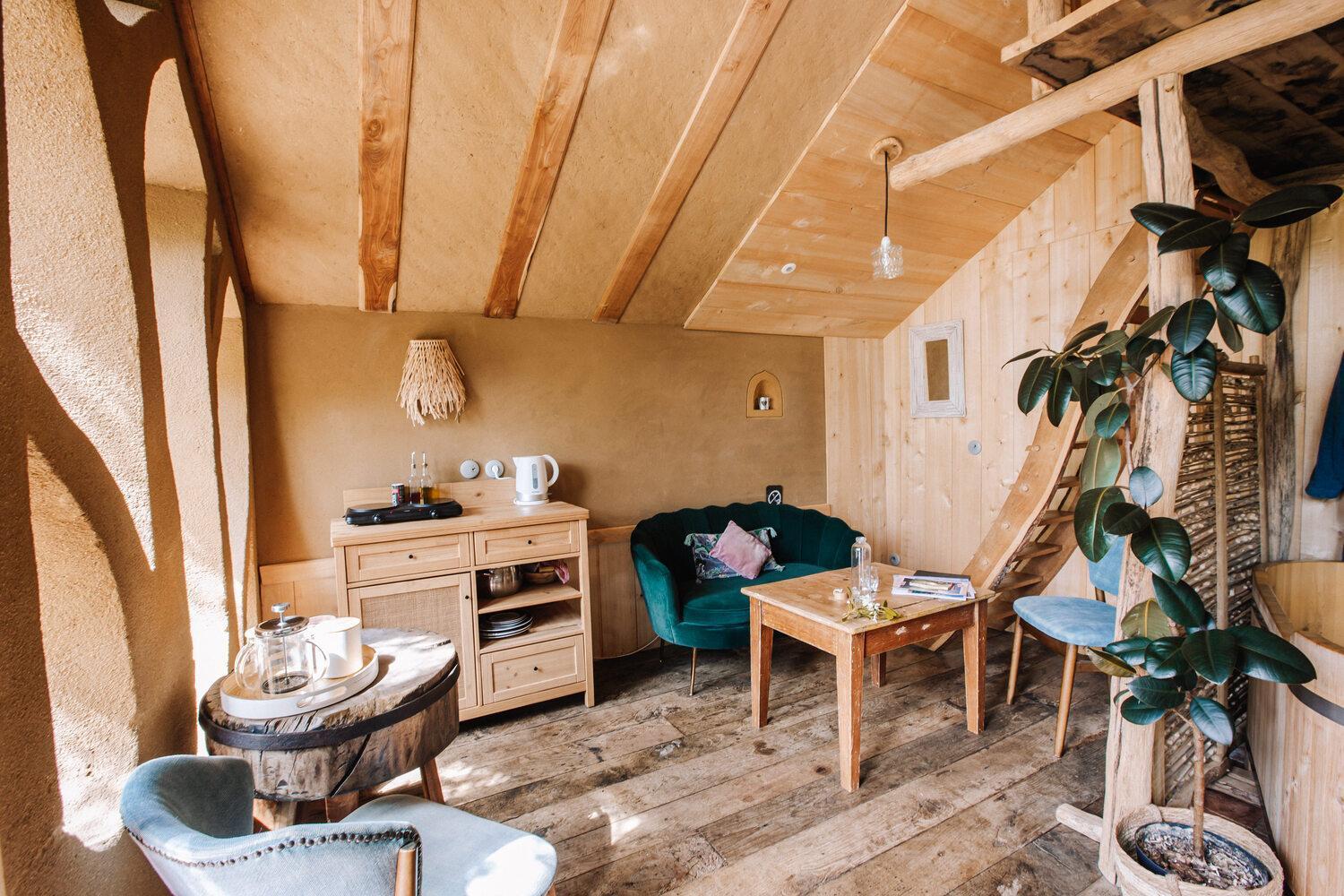 Ecolodge La Belle Verte Saint-Mʼhervé Εξωτερικό φωτογραφία