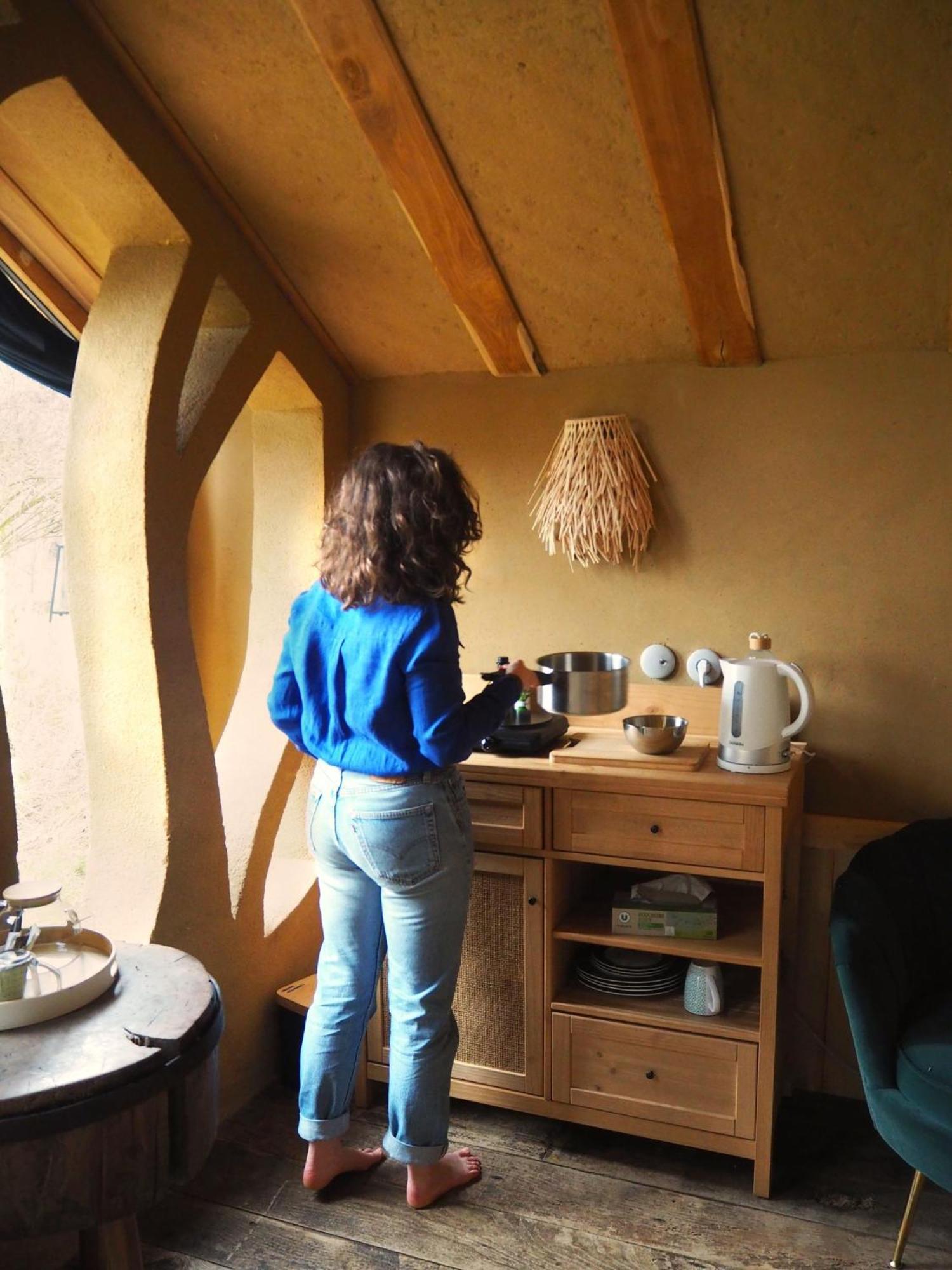 Ecolodge La Belle Verte Saint-Mʼhervé Εξωτερικό φωτογραφία